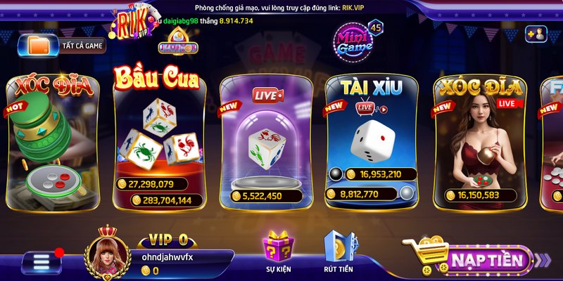 Bầu cua livestream Rikvip: Game cá cược hàng đầu 2025 2 Giới thiệu về Bầu cua livestream Rikvip