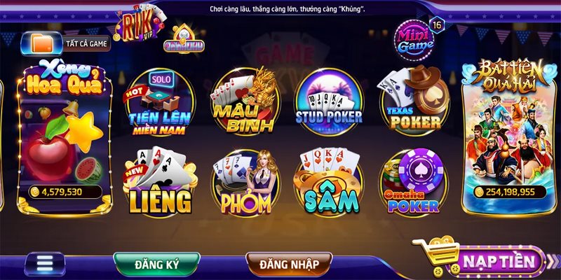 Liêng Rikvip: Trò chơi cá cược đổi thưởng cực đỉnh 2 Liêng Rikvip sân chơi dành cho anh em có niềm đam mê mãnh liệt với bài bạc